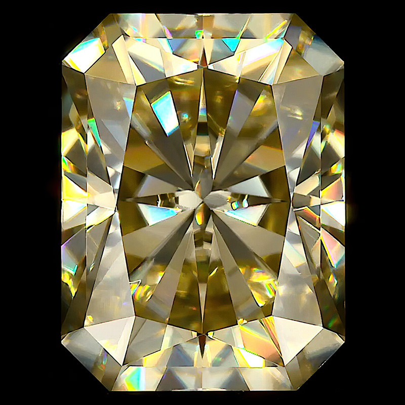 Yellow moissanite online